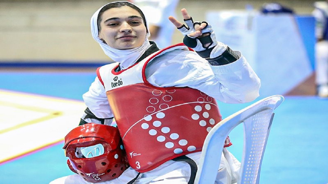دختر چالوسی قهرمان تکواندو پاراآسیایی هانگژو