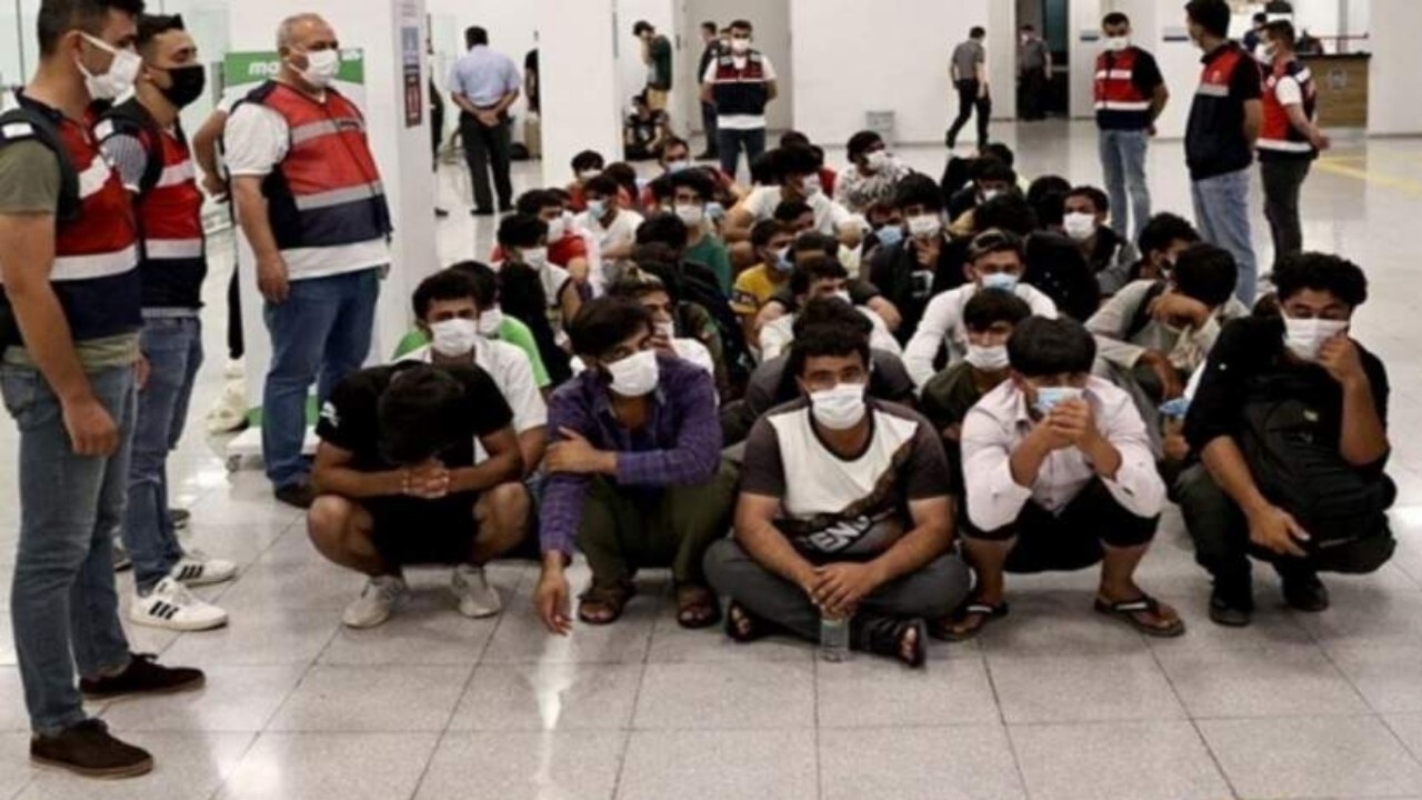 بازداشت پناهجویان افغانستانی در ترکیه