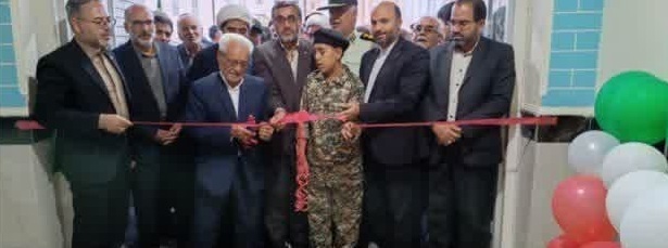 افتتاح آموزشگاه ۶ کلاسه حاج مصطفی شرفی در فردوس