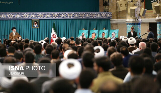 سخنرانی رهبری در جمع نخبگان برتر علمی کشور