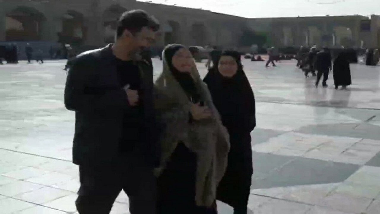 زن بودایی که در حرم امام رضا (ع) شیعه شد + فیلم
