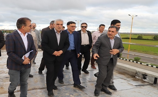 بازدید از مسیر خط ریلی رشت - بندر کاسپین