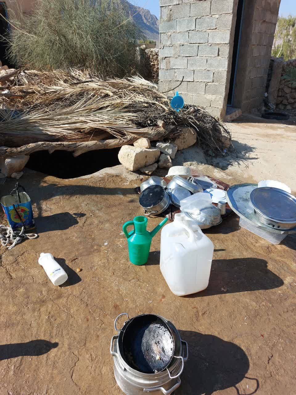 آب شرب آلوده در روستای الیف