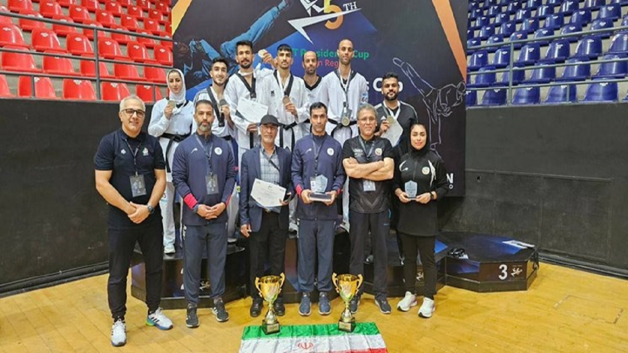 قهرمانی ایران در جام ریاست فدراسیون جهانی با ۷ مدال رنگارنگ