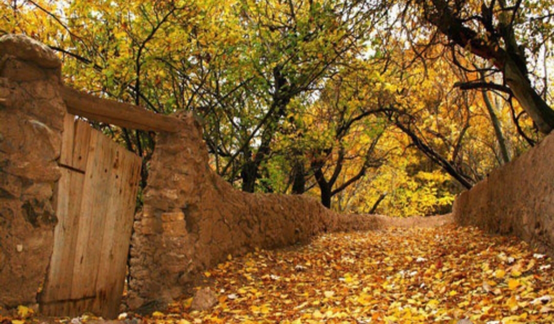 خودنمایی فصل پاییز در روستای مرزی وان سفلی گرمی + فیلم