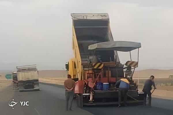 اجرای ۲۰۰ کیلومتر روکش حفاظتی محور‌های فارس