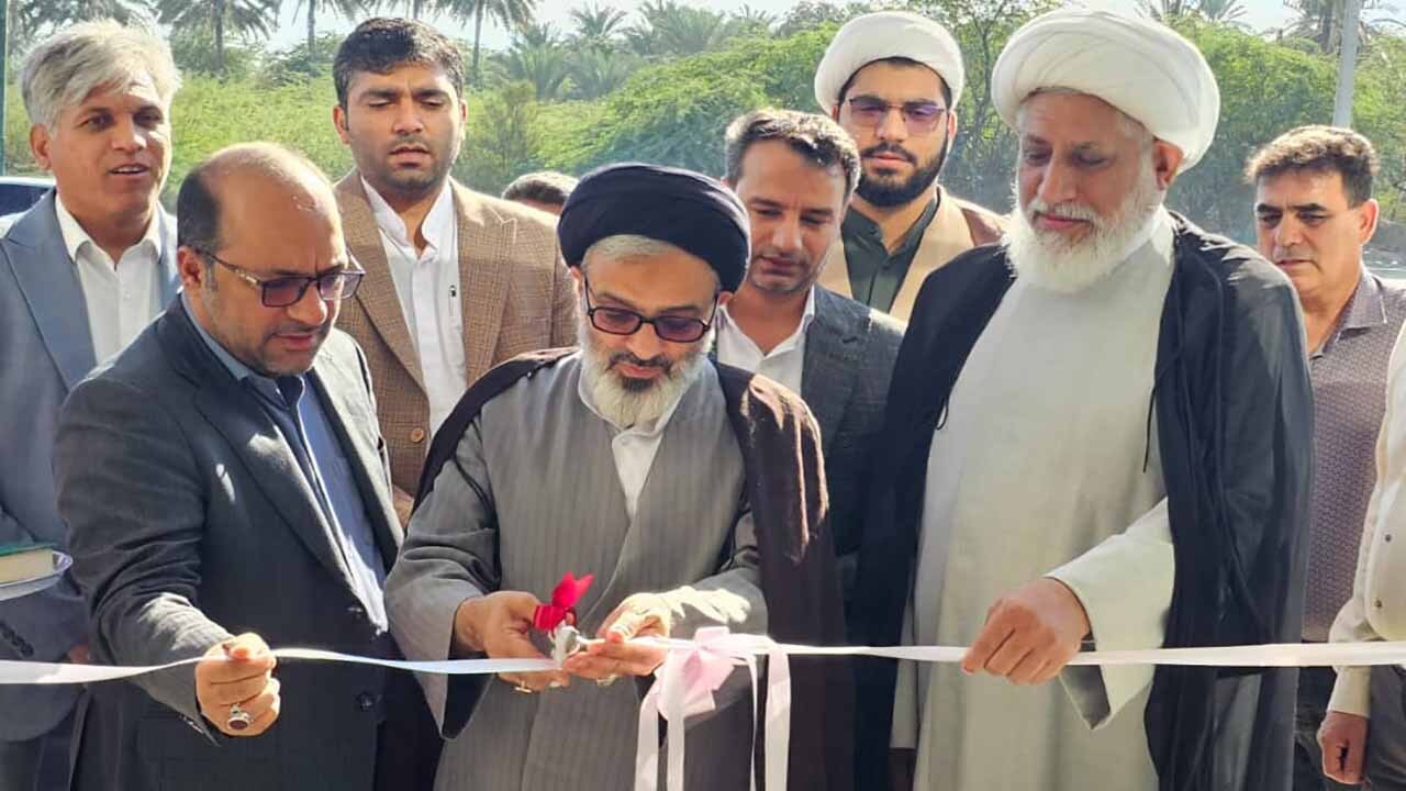  آیین افتتاح پروژه سرمایه‌گذاری در شهرستان میناب