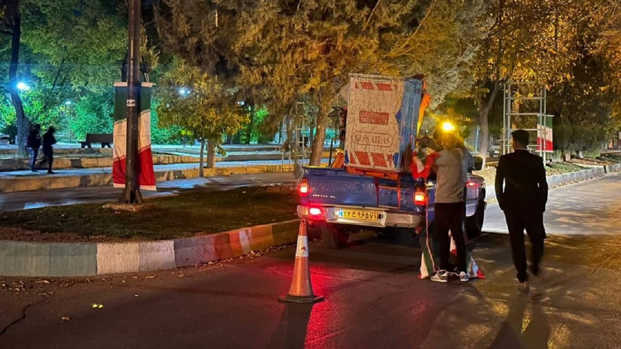 آماده سازی بام ایران برای استقبال از رئیس جمهور + تصاویر