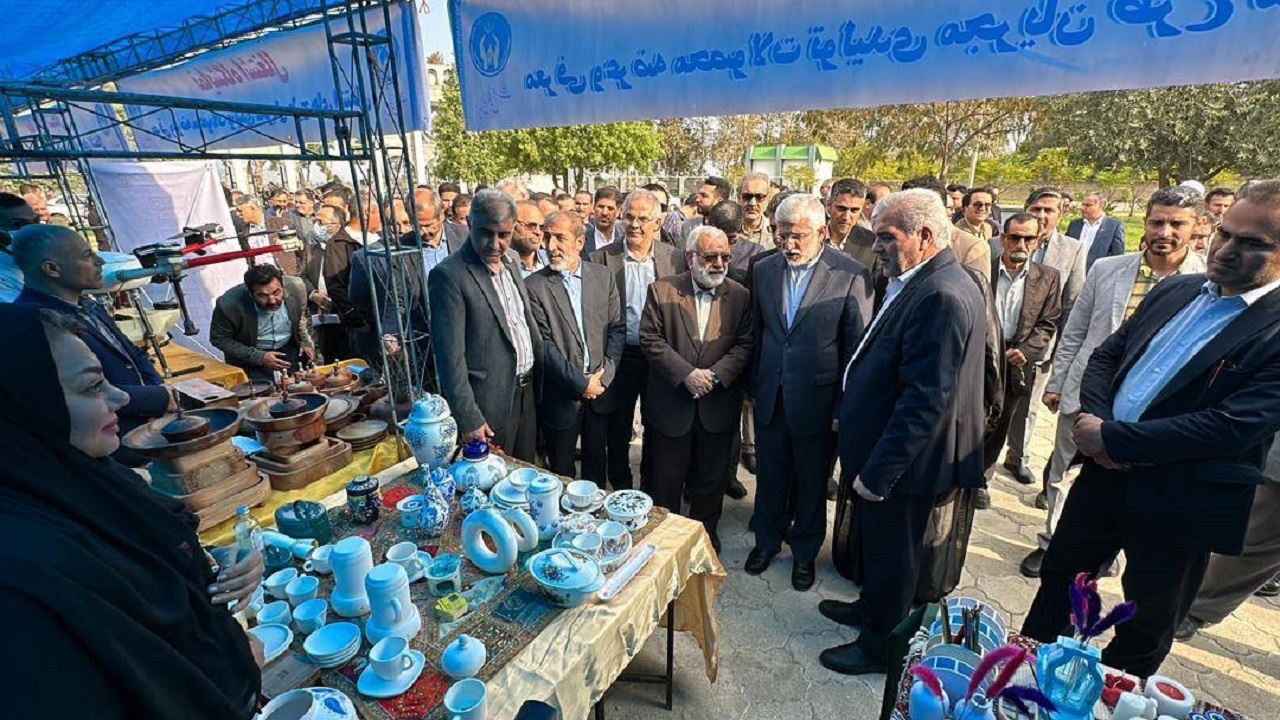 افتتاح نمایشگاه توانمندسازی و خودکفایی مددجویان کمیته امداد گلستان در گرگان