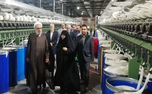 بازدید از کارخانه پوشش رشت