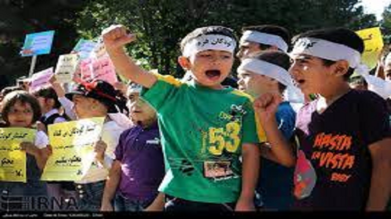 اطلاعیه تجمع مردمی حمایت از کودکان غزه در تبریز
