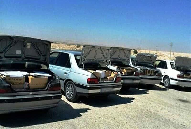 توقیف خودرو‌های شوتی با بیش از ۱۶۰ میلیارد ریال کالای قاچاق