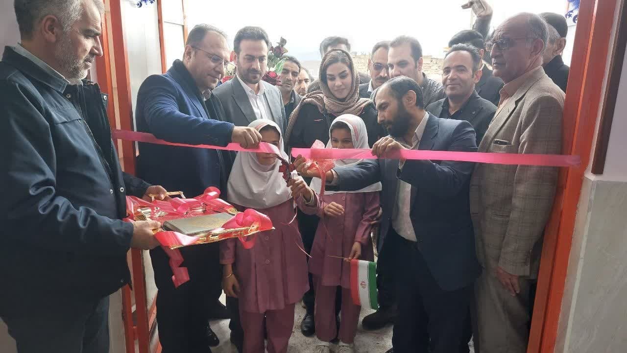 افتتاح مدرسه ۳ کلاسه خیر ساز روستایی در خوی