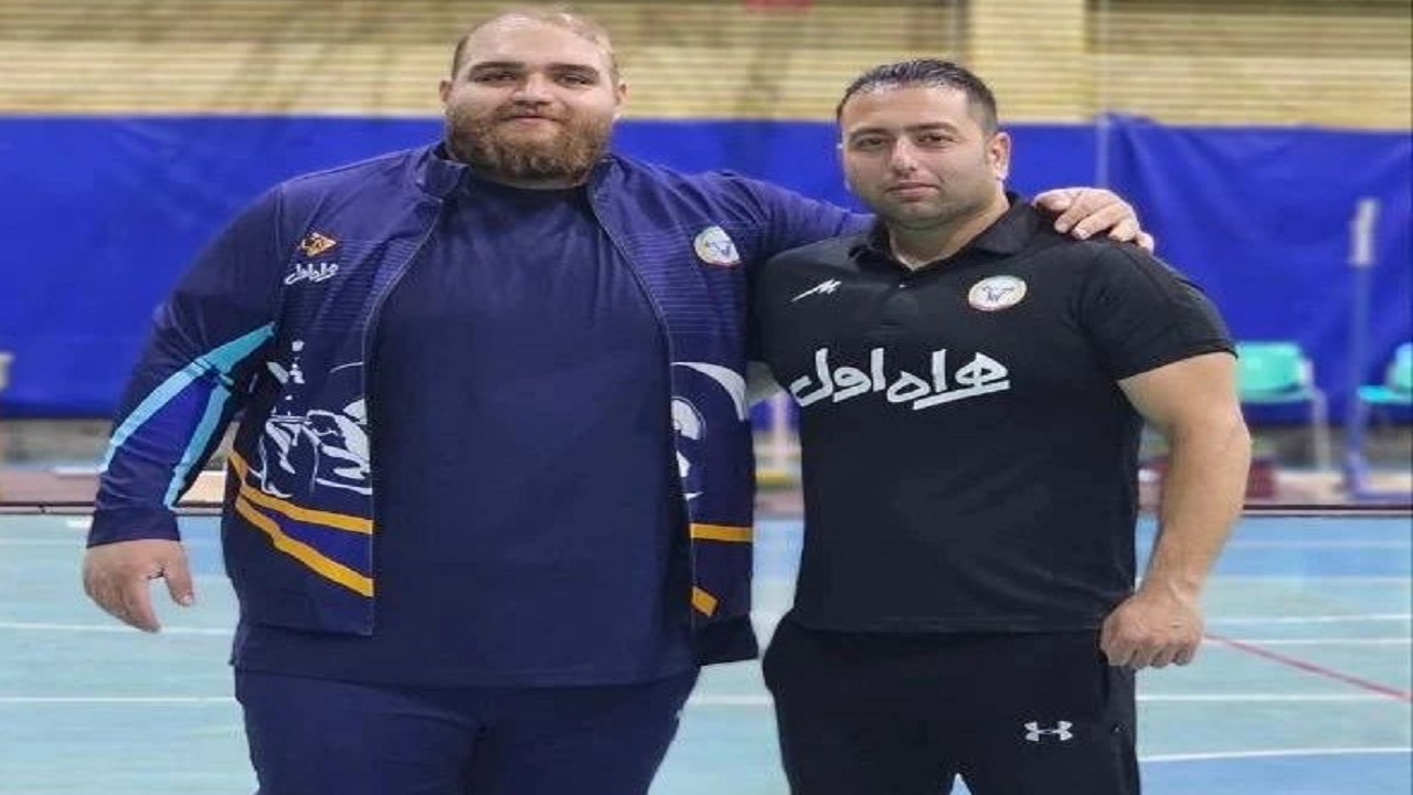 مربی و وزنه بردار مازندرانی در مسابقات جهانی مکزیک