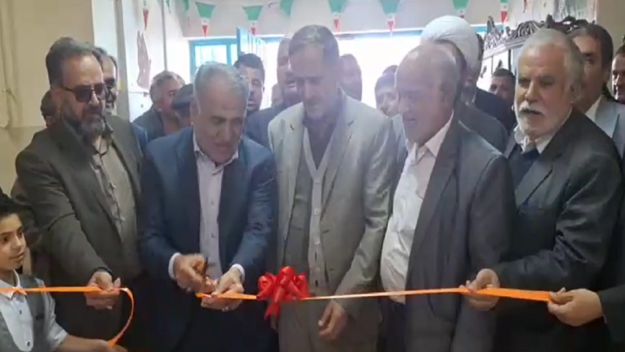 ساخت و افتتاح دو مدرسه در مناطق روستایی بوئین‌زهرا