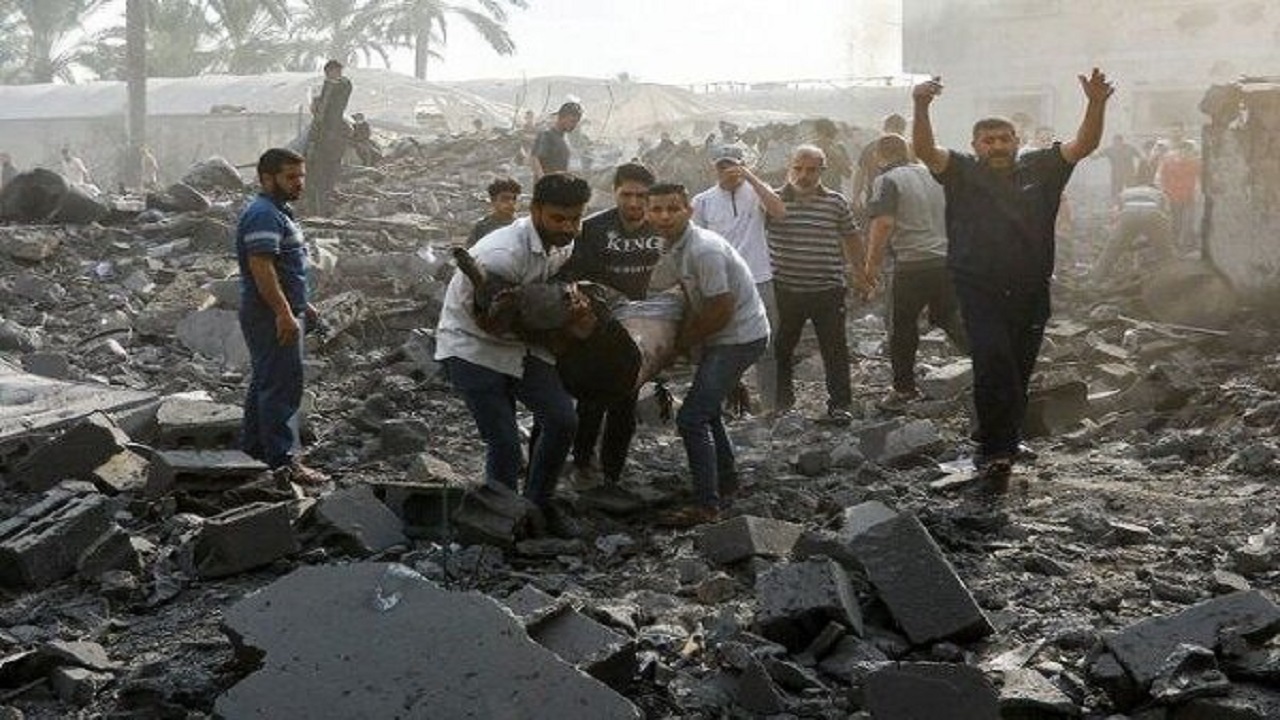 شهادت ۲۸ فلسطینی در خان‌یونس