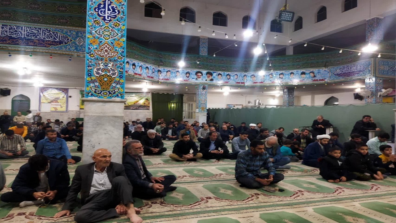 برگزاری هشتمین سالگرد شهادت محمد جواد قربانی در شاهین شهر + تصاویر