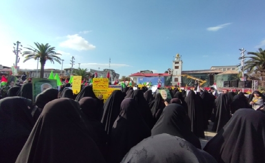 آغاز اجتماع باشکوه حمایت از کودکان بی&zwnj;پناه غزه  در رشت+عکس
