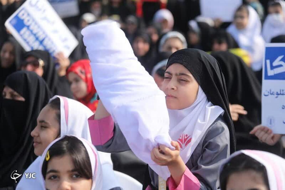 تجمع حمایت از کودکان مظلوم فلسطینی در بوشهر برگزار شد