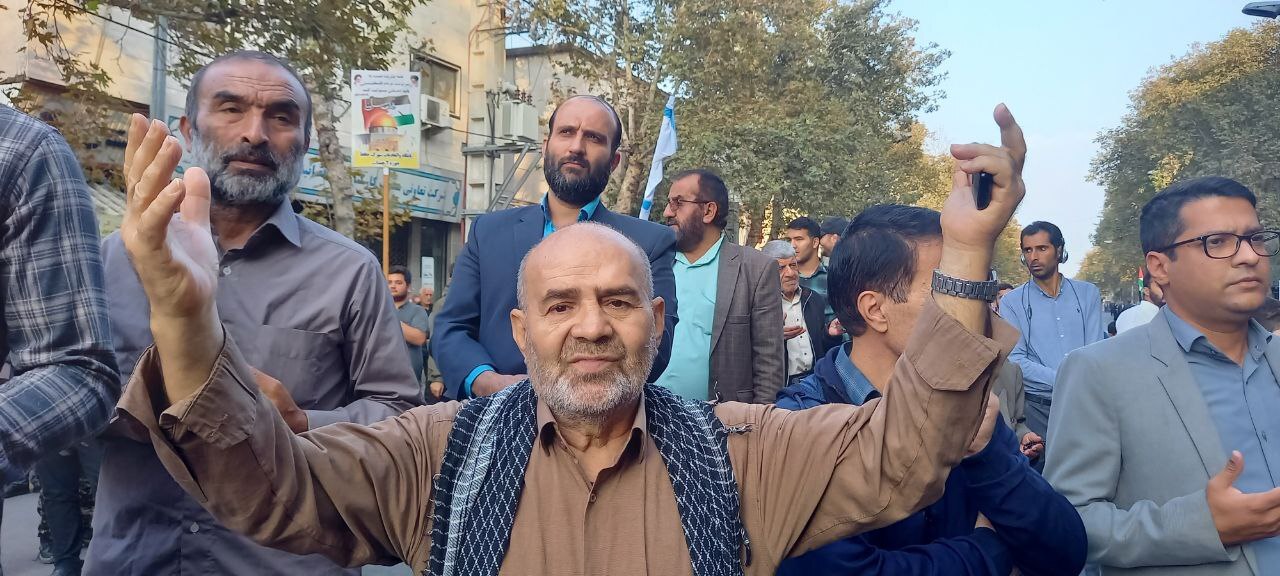 حضور مردم گلستان در راهپیمایی حمایت از کودکان فلسطین و غزه