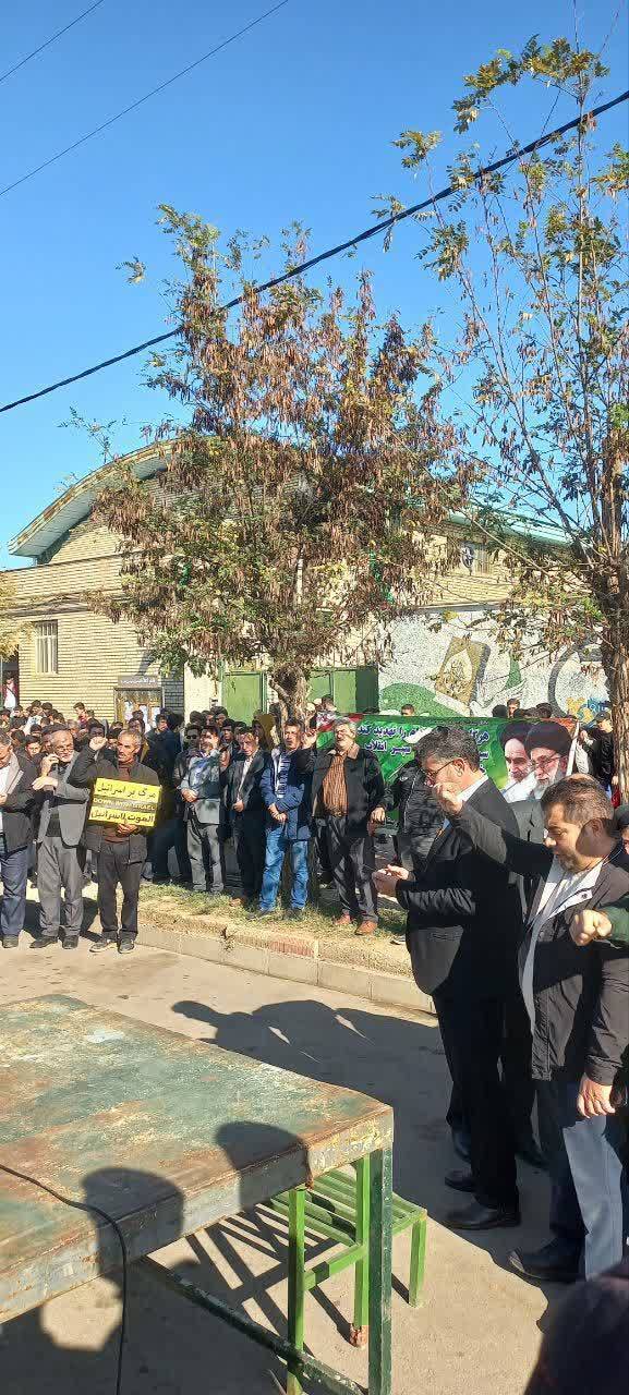 همصدا شدن اهالی شهرستان انکوت با مردم مظلوم فلسطین با برگزاری مراسم راهپیمایی
