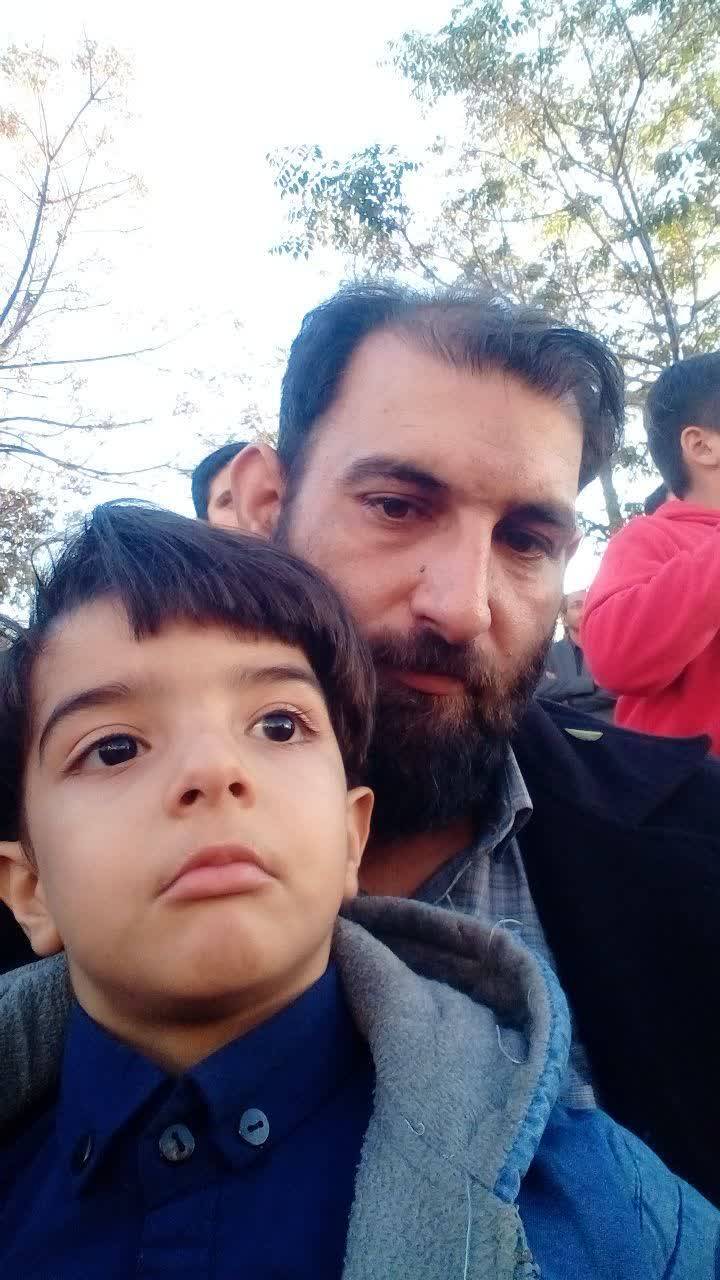 حضور کودک در مراسم راهپیمایی