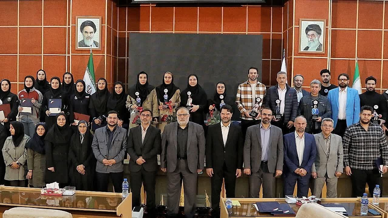 تجلیل از قهرمانان بازی‌های آسیایی و پاراآسیایی هانگژو