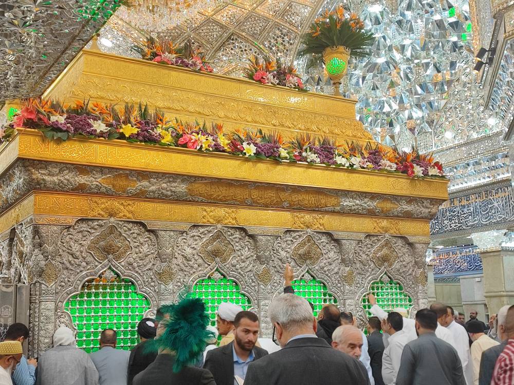 ضریح حرم سیدالشهدا