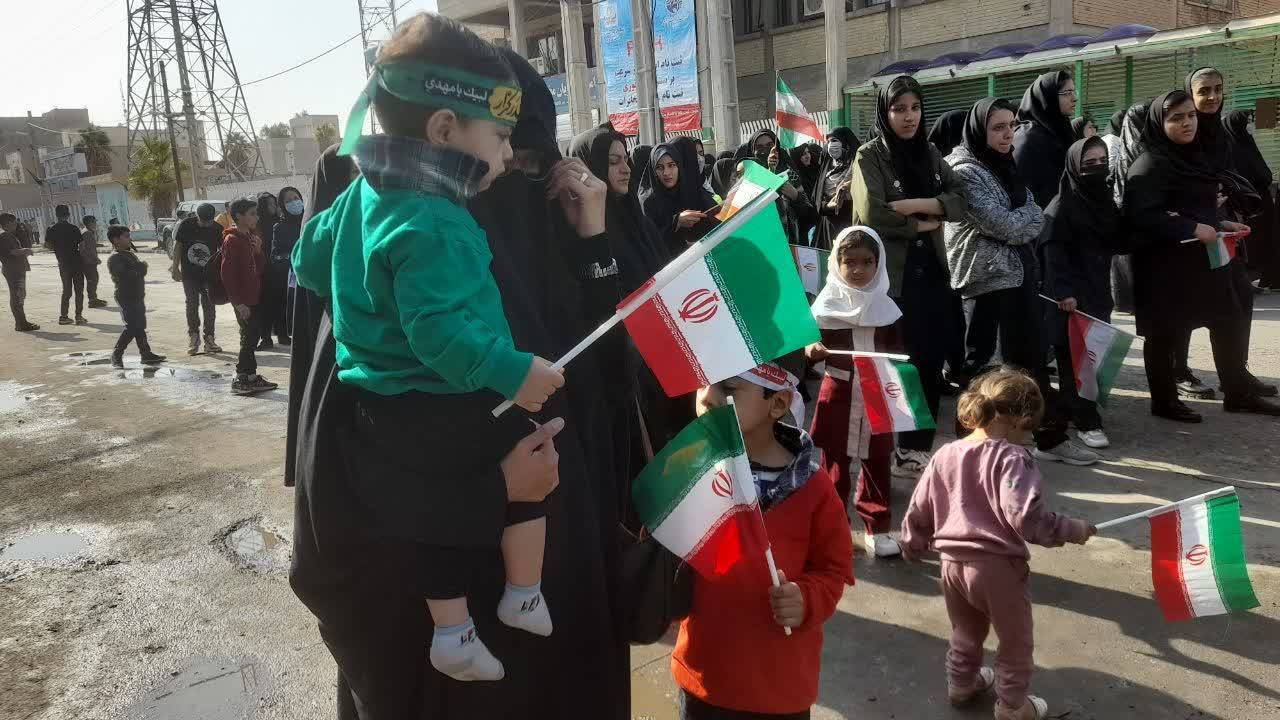اجتماع پرشور زابلی‌ها در مراسم راهپیمایی حمایت از فلسطین + تصاویر