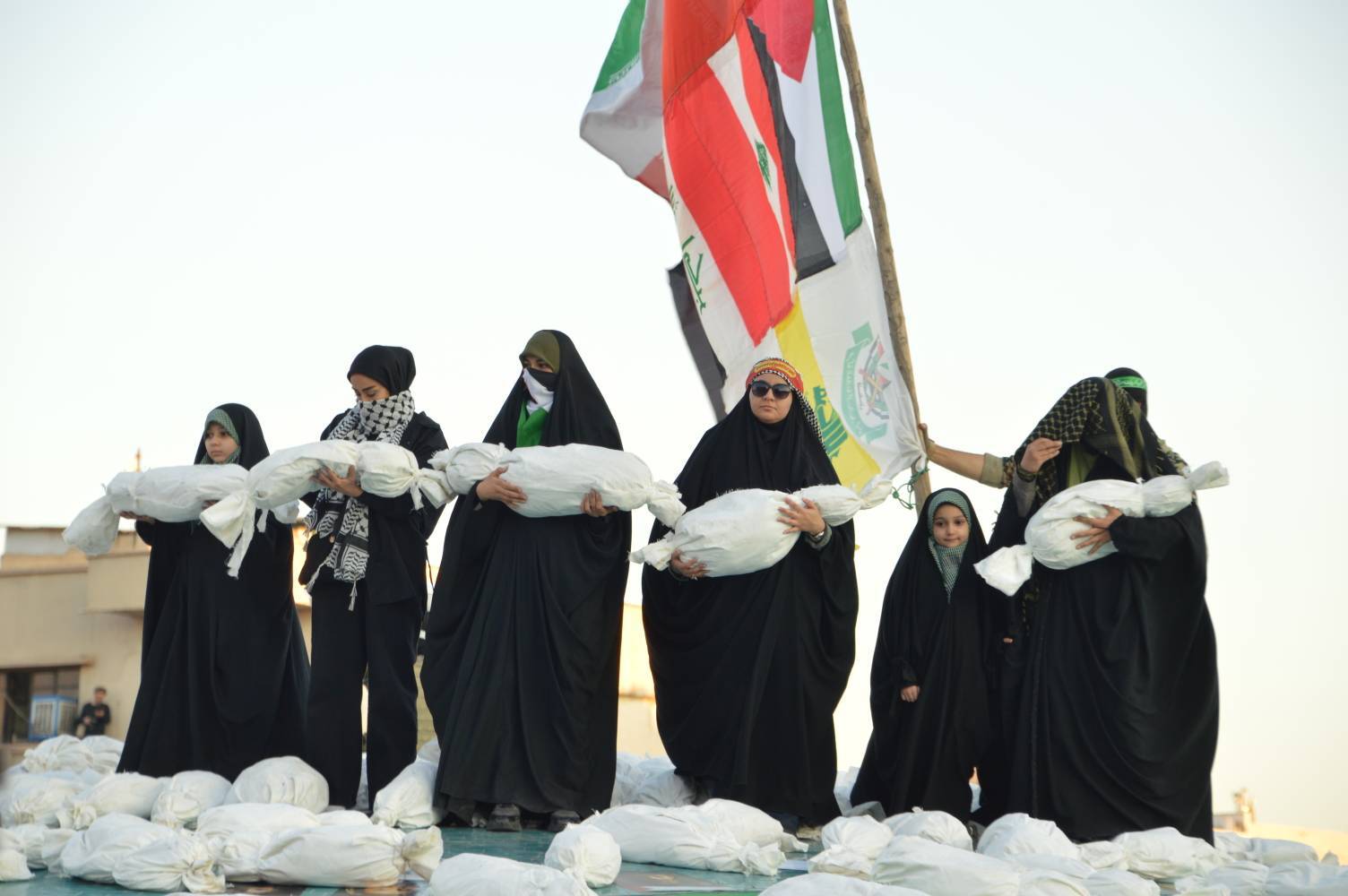 نمادی از شهدای کودک فلسطین