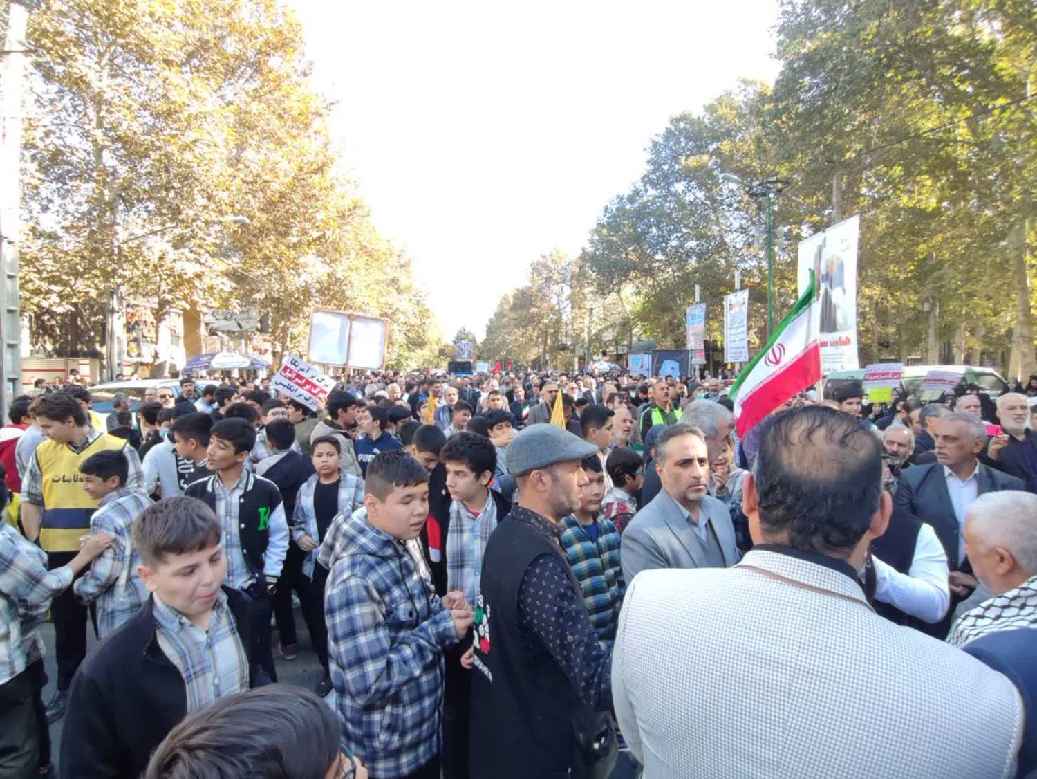 مراسم راهپیمایی در شهریار
