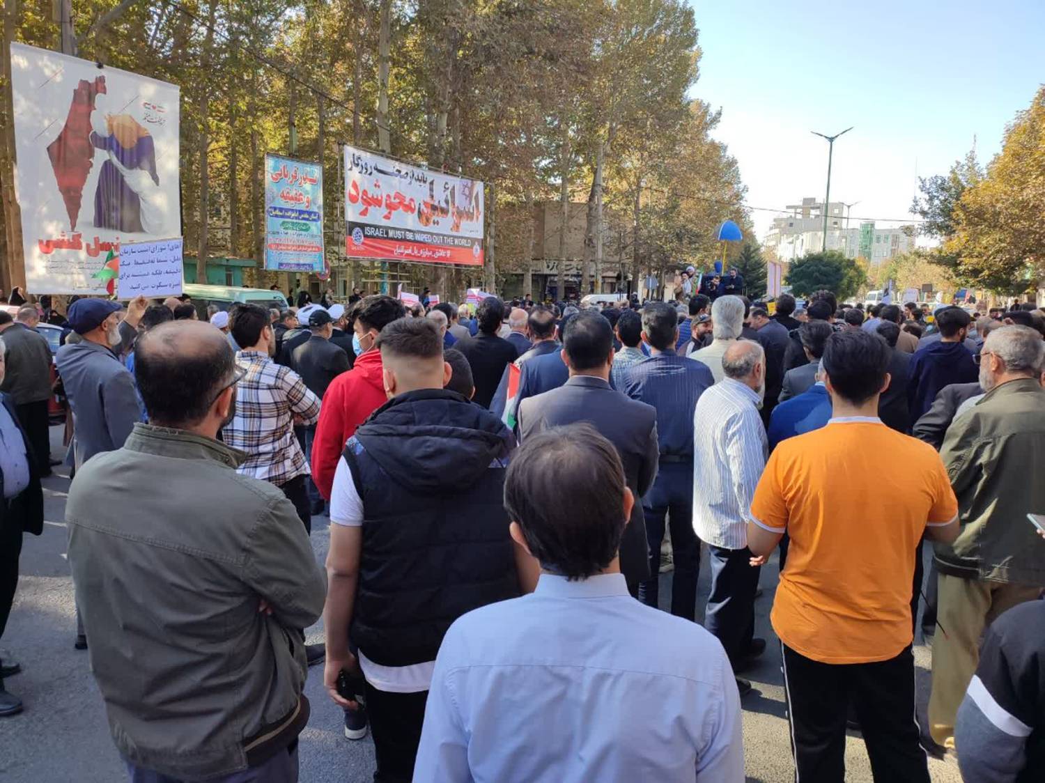 مراسم راهپیمایی در شهریار