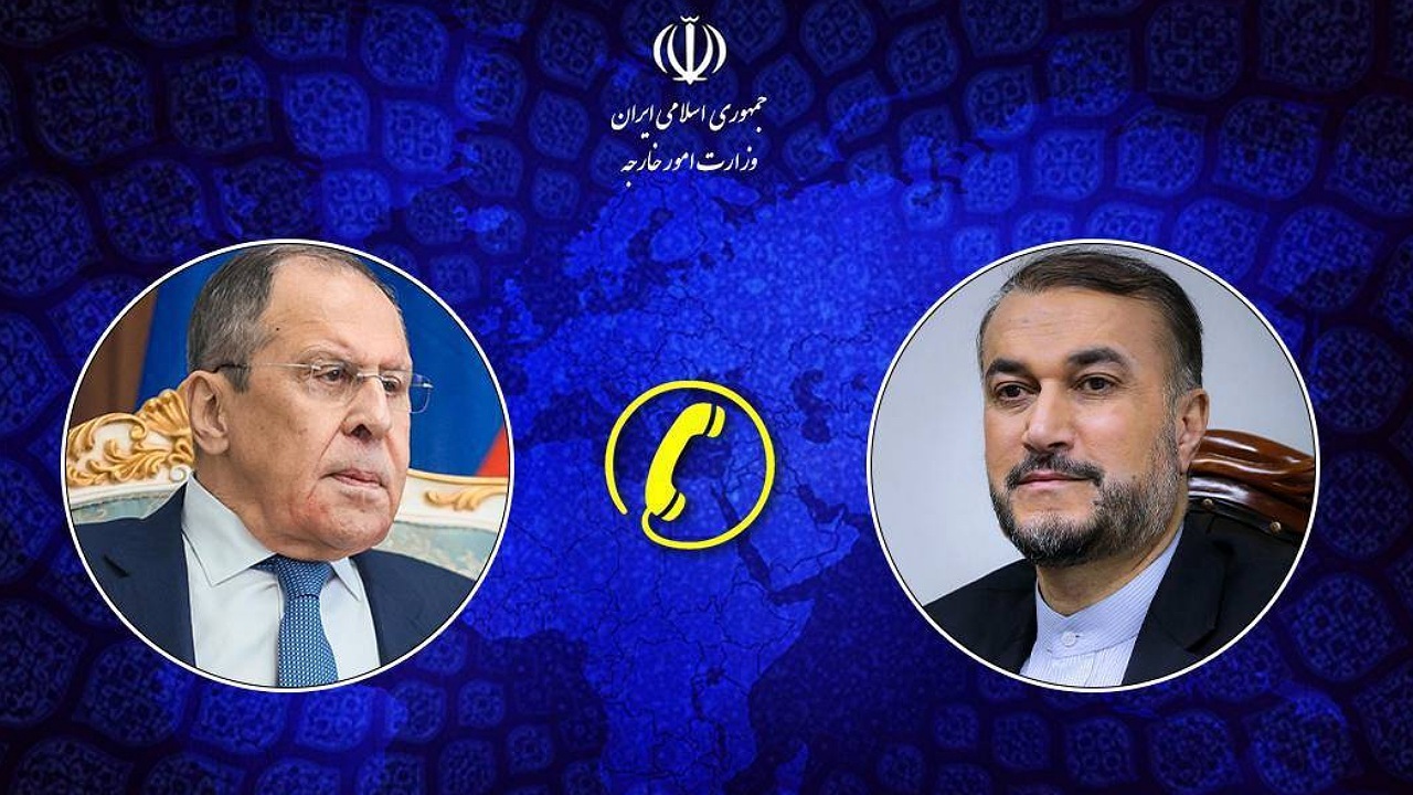 گفتگوی تلفنی وزرای خارجه ایران و روسیه درباره تحولات غزه
