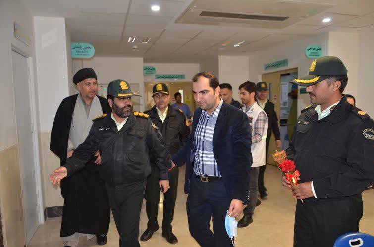 تجلیل از کادر درمان در شهرستان بهارستان