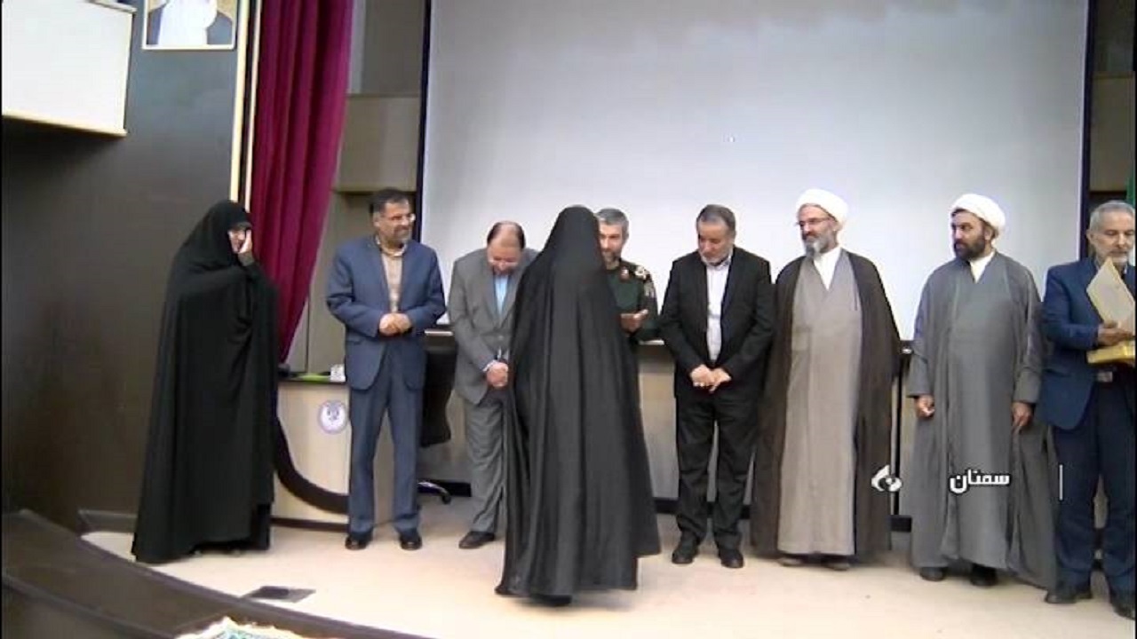 تجلیل از پرستاران نمونه و همسر جانباران در سمنان