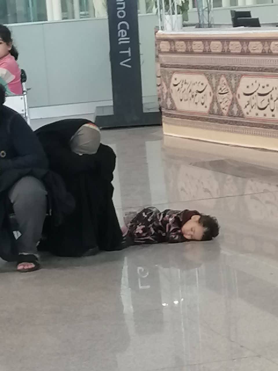 تاخیر در پرواز تهران به نجف