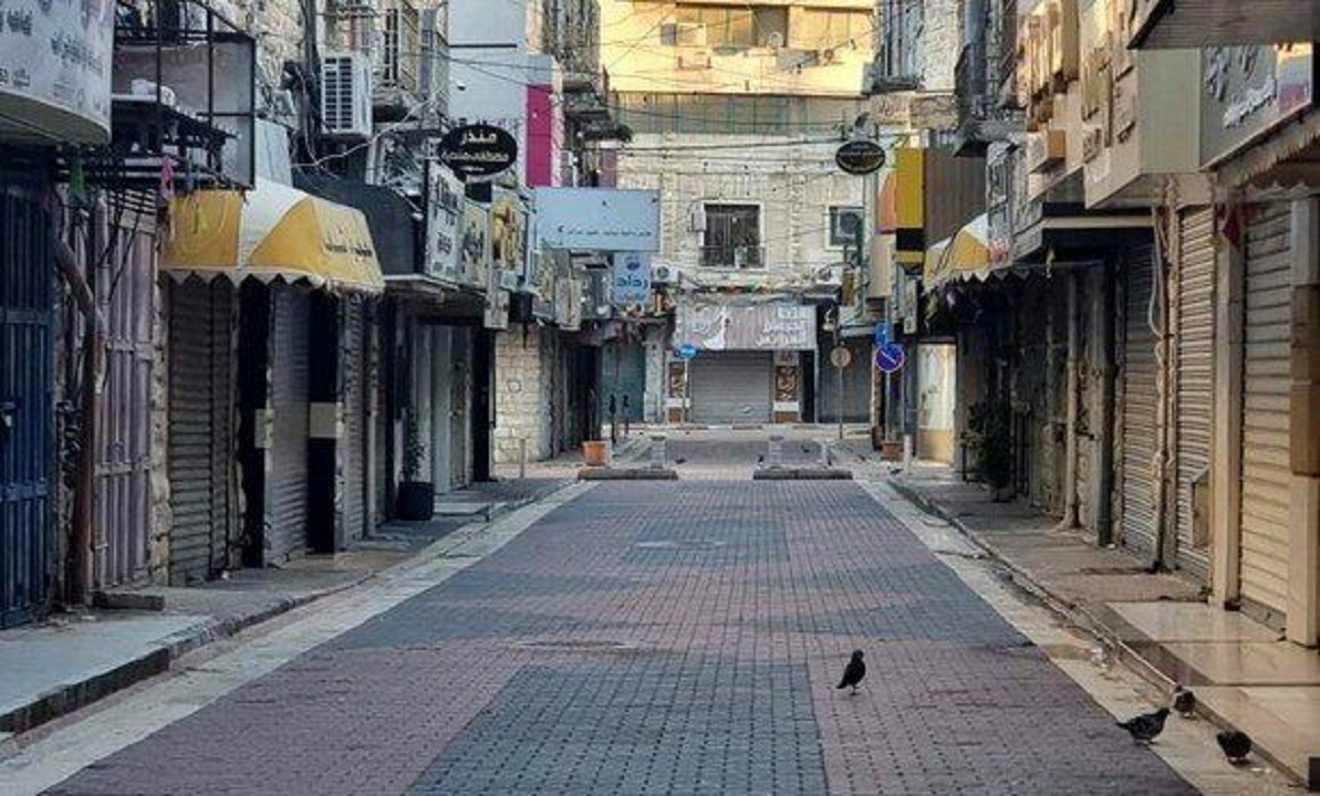 اعتصاب سراسری در کرانه باختری در اعتراض به شهادت یک اسیر فلسطینی