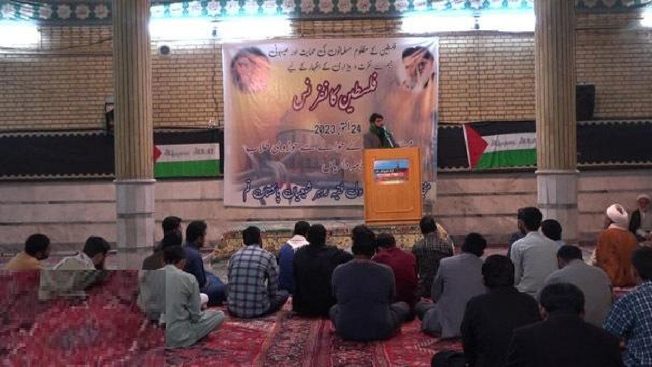 اعلام همدردی طلاب پاکستانی با مردم مظلوم غزه