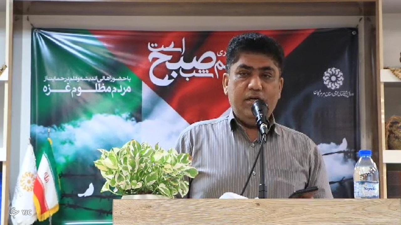 اعلام انزجار شاعران هرمزگانی از جنایات رژیم صهیونیستی+فیلم
