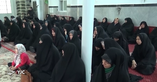 تجمع مادران آشتیانی در حمایت از مردم  مظلوم فلسطین