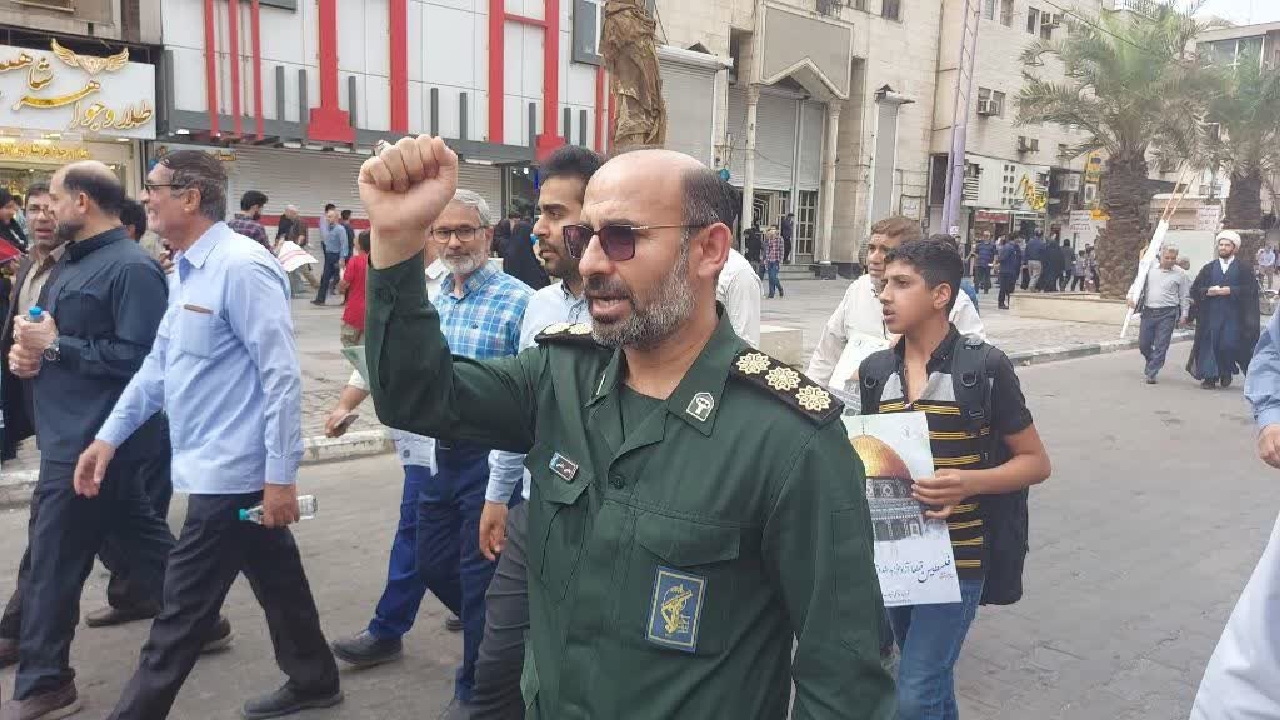 مردم جهان تا اخراج اشغالگران اسراییلی پشتیبان فلسطینیان خواهند بود