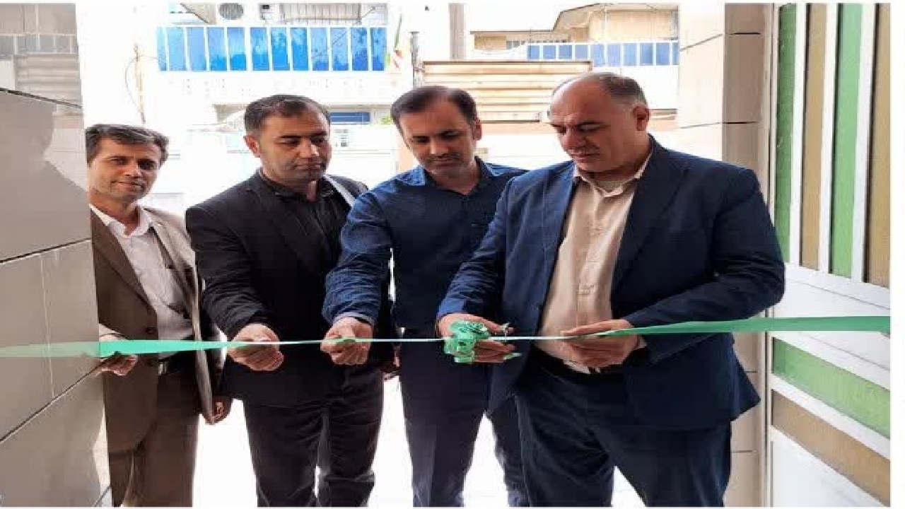 افتتاح پایگاه سنجش سلامت نوآموزان در باغملک