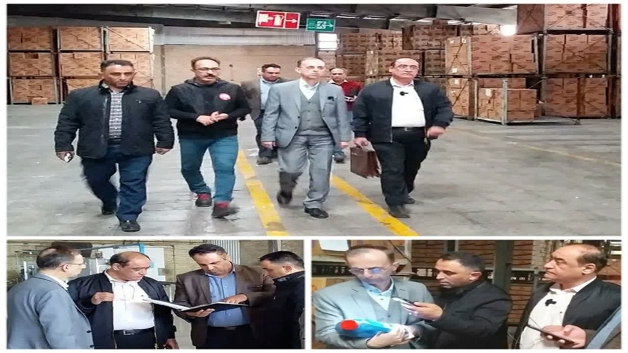 گشت سیار تعزیرات حکومتی در شهرک صنعتی لیا