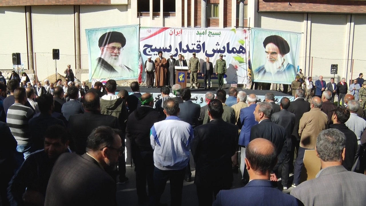 خدمت رسانی بسیجیان در تمام عرصه ها