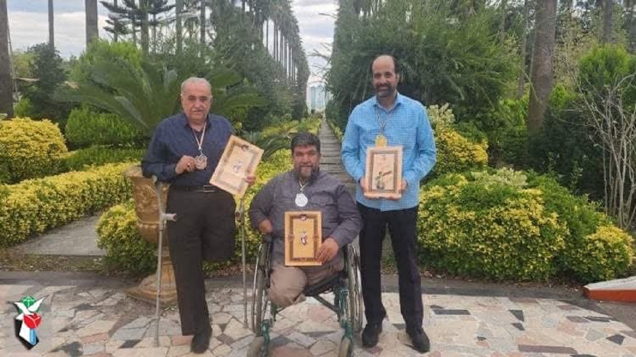 درخشش جانبازان قزوینی در مسابقه اتومبیلرانی کشور