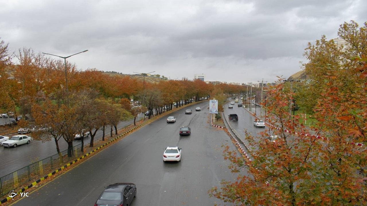 طبیعت چشم نواز پاییزی در سنندج + تصاویر