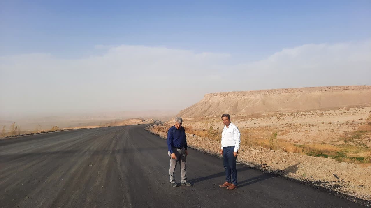 بازدید فرماندار سرخس از طرح جاده جدید سرخس - مشهد