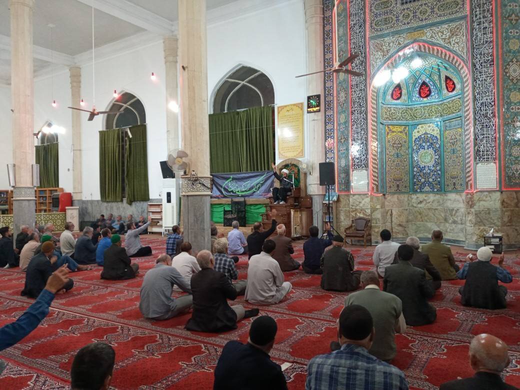 مراسم در مسجد