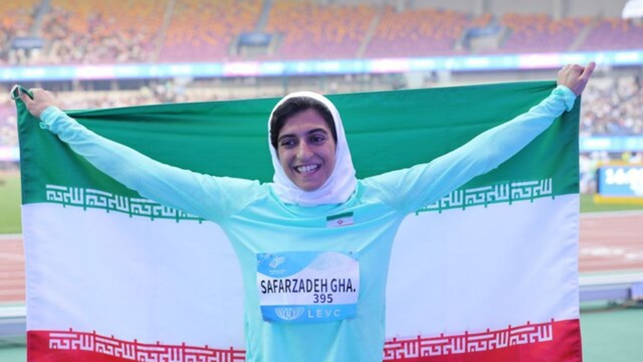 طلای هاجر صفرزاده با چاشنی  رکوردشکنی