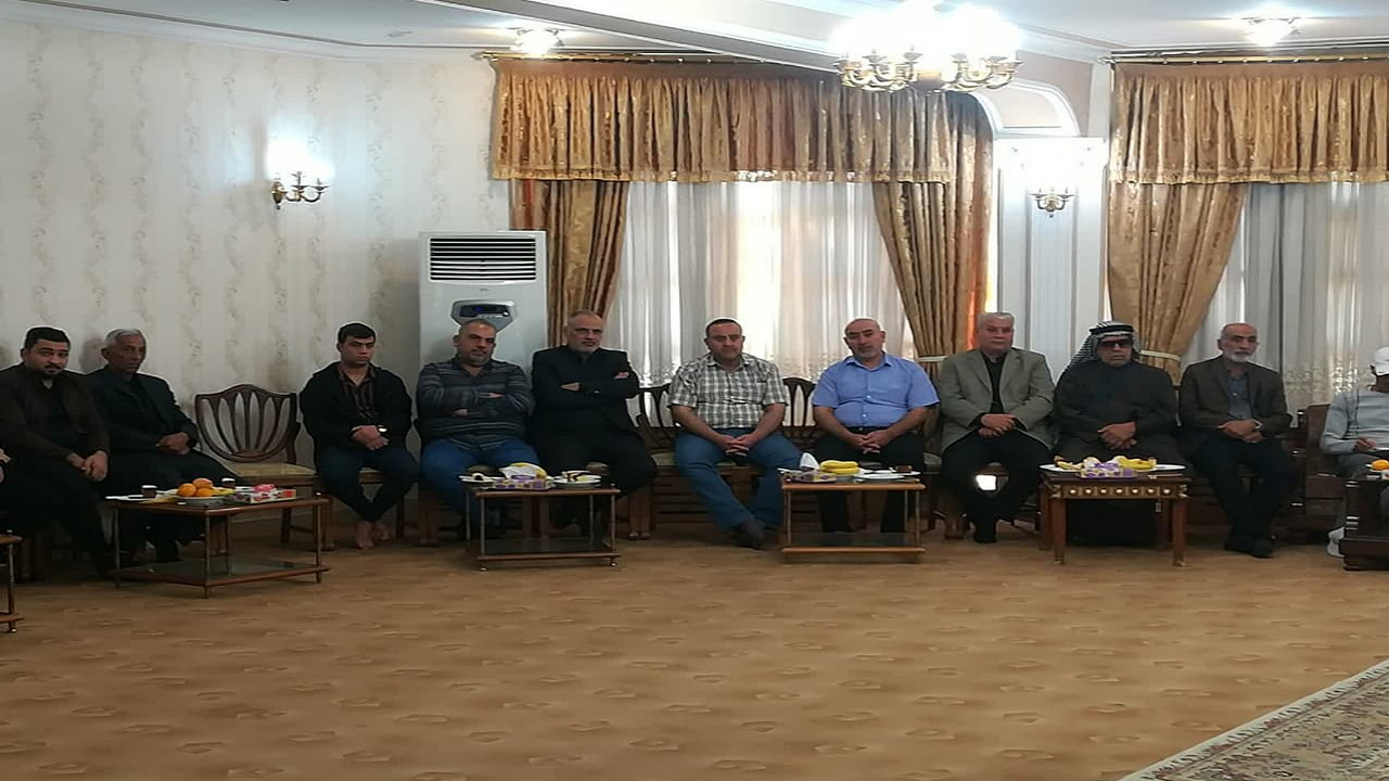 دیدار استاندار کرمانشاه با موکب‌داران عراقی